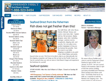 Tablet Screenshot of fishdirect.com